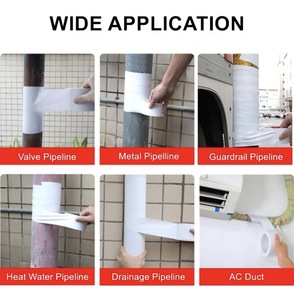 Scellant anti-fuite de haute qualité, réparation rapide, auto-adhésif, en caoutchouc, étanche, pour la réparation de seaux, de tuyaux et de réservoirs - Product Image 3