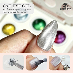 Gel <span class=keywords><strong>de</strong></span> Uñas Efecto Ojo <span class=keywords><strong>de</strong></span> Gato, Transferible, <span class=keywords><strong>de</strong></span> Larga Duración, No Tóxico, Calidad Profesional, Venta Exitosa en Tiktok - Product Image 6
