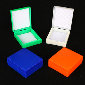Hongbolai 25 Slide Box 25 Slice Cassette Pathology Slide Storage <b>Microscope</b> Slides - Product Image 2
