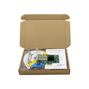 Sunweit st7257 Dual-Port 1 gam SFP <span class=keywords><strong>Ethernet</strong></span> PCI Express X1 Gigabit <span class=keywords><strong>adapter</strong></span> thẻ jl82576eb Chipset - Product Image 3