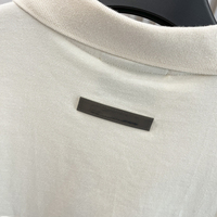 T-shirts Polo Blanc Homme en Coton de Qualité en Gros à Manches Courtes avec Logo Personnalisé Col Rabattu Surdimensionné T-shirt Lourd