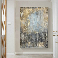 Abstrait or affiche peinture décorative impression luxe mur art photo salon intérieur cristal porcelaine peinture