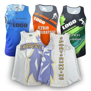 Chaleco Deportivo Personalizado con Logotipo Sublimado, de Alta Calidad, Corte Láser sin Costuras, Ligero, para Hombre y Mujer, para Carreras, Maratón - Product Image 1