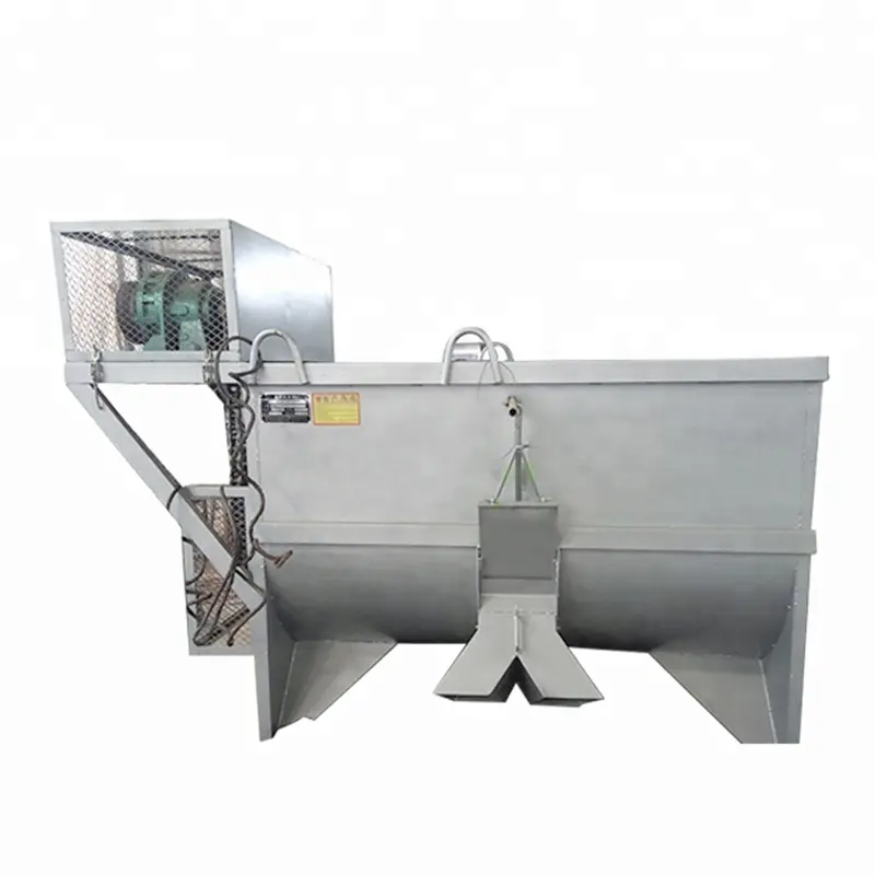 100-500Kg Mesin Pencampur Substrat Jamur untuk Lini Produksi