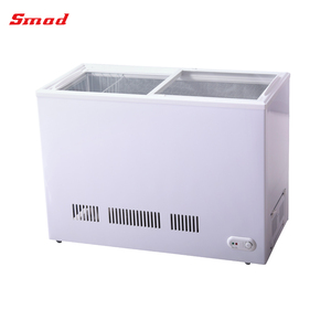 Horizontal <b>Freezer</b> Commercial Flat Glass Door Ice Xs-150 Ice <b>Freezer</b> - Product Image 5