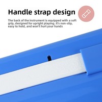Melodica à clavier neutre, vente directe d'usine, 32 touches, sac en toile, style piano portable, matériau ABS, pour usage en classe d'école primaire