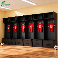 Atleta Use Locker con Software Beach Locker Gabinetes para jugador de equipo de baloncesto
