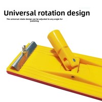Outil de pose de ruban adhésif professionnel de qualité supérieure, multifonctionnel, universel, rotatif, télescopique, pour plaques de plâtre