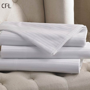 Khăn Trải Giường 5 Sao Dải 0.5 Bộ Đồ Giường Khách Sạn 100% Bông Vua Kích Thước Khách Sạn Khăn Trải Giường Trắng Duvet Cover - Product Image 6