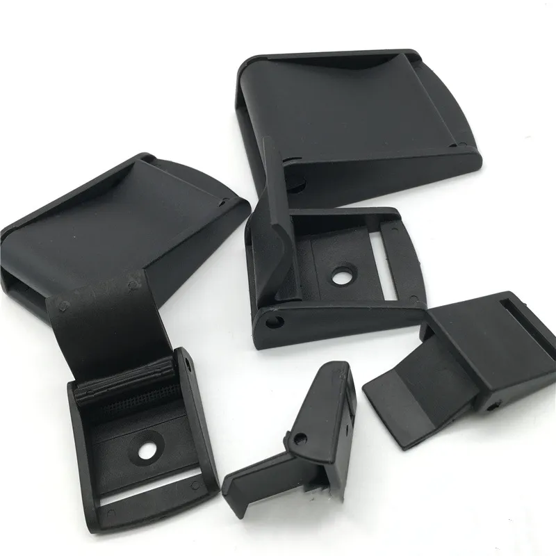 Saco Acessórios 20mm 25mm Preto Side Lançamento Belt Strap Lock Plastic Cam Buckles