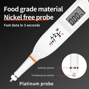 Medidor de Salinidad de Alimentos para Cocina HEDAO SB2000, Salinómetro para Sopa, Halómetro, Probador de Salinidad, Salmuera Salada, Agua de Mar, Acuicultura - Product Image 4
