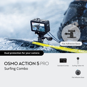 Camera thể thao DJI Osmo Action 5 Action5 Pro quay video 4K, hàng có sẵn, bản gốc OSMO Action 5 Pro Standard Adventure Combo chống nước - Product Image 3