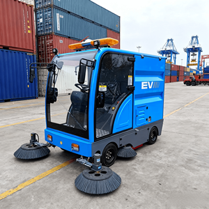 ConTour Nouveau Balayeuse autoportée électrique haute pression 48V avec cabine entièrement fermée, <span class=keywords><strong>Nettoyeur</strong></span> de voirie, <span class=keywords><strong>Brosse</strong></span> de détartrage/décapage 2300mm - Product Image 1