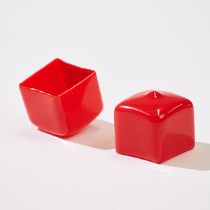 Square <b>Cover</b> 1 PVC Protective Cap Threaded Dustproof Wear Resistant High <b>Temperature</b> Resistant Conduit Fitting - Product Image 2