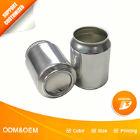 Offre Spéciale – Canettes en Aluminium Vides de 250 ml, Durables et Élégantes, pour Boissons Gazeuses (Cola, Soda) avec Couvercles – ODM & OEM