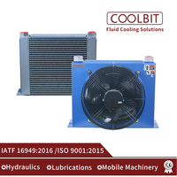 Refroidisseur d'huile/glycol COOLBIT, échangeur de chaleur/radiateur/refroidisseur d'huile à plaques pour systèmes hydrauliques/lubrifications AH1428-CA