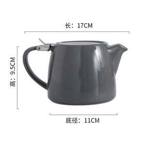 Trending Product 2026 New Arrival Stocked Ceramic <strong>Tea</strong> <strong>Pot</strong> <strong>Set</strong> with Infuser Trending Coffee &amp; <strong>Tea</strong> <strong>Set</strong> - Product Image 3