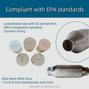 Hochwertige 2 \ "<span class=keywords><strong>3</strong></span> \" Universalkatalysator-Auspuffrohr baugruppe Neu importierte hochwertige universelle geschweißte Katalysatoren - Product Image 2