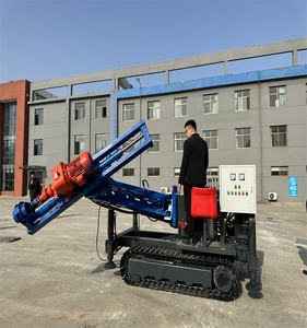 Niedriger Preis Großhandel kleine hydraulische Tunnel bohr anlage Bergbau das Loch Crawler Wasser brunnen bohr gerät - Product Image 3