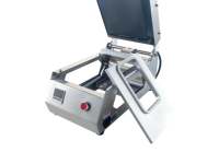 Voedseltray verpakkingsmachine, traysealmachine, traysealer voor het sealen van verpakkingen van snel gekookt, gebakken voedsel, vleeskommen, trays op maat gemaakt