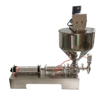 Machine de mélange et de remplissage de pâte 1000ML pour petites entreprises pour l'emballage de boissons en verre et les options de stockage de type sac