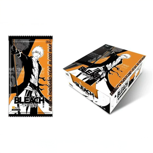 48 Boîtes en Gros de Cartes de Collection Anime Japonais Kayou <span class=keywords><strong>BLEACH</strong></span>: <span class=keywords><strong>Thousand</strong></span>-<span class=keywords><strong>Year</strong></span> <span class=keywords><strong>Blood</strong></span> <span class=keywords><strong>War</strong></span> Guardian, Jeu de Cartes à Collectionner, Approvisionnement en Direct - Product Image 1
