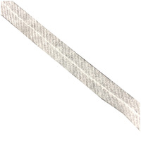 Ruban thermocollant en film fileté 100 % polyester, soluble dans l'eau, élastique, pour ourlets et applications de couture
