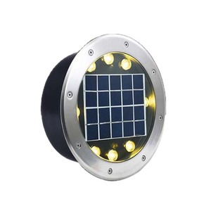 La puissance élevée imperméabilisent la <span class=keywords><strong>lampe</strong></span> souterraine actionnée <span class=keywords><strong>solaire</strong></span> de voie d'étape enfoncée par IP67 - Product Image 1