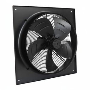 Crown 400B2 Servidor T5 AC Placa cuadrada Rotor externo industrial Ventilador CNC 220V Motor de rodamiento de bolas Cuchillas de acero Montaje en techo de 12 pies - Product Image 1
