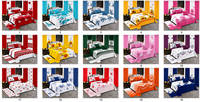 En stock, livraison rapide : Ensemble de literie King Size 13 pièces avec drap-housse et rideaux, prêt à être expédié, directement de l'usine.