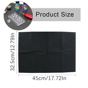 50 pièces de nappes jetables imperméables à double couche pour tatouage, maquillage permanent, tatouage des sourcils, nail art, résistantes aux taches - Product Image 2