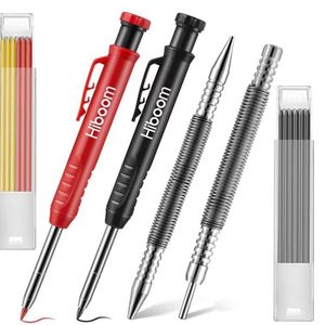 29 Khy Woodworking Lápiz de punta larga para marcar y recargar, herramienta mecánica para trabajos de construcción, punta de 1 mm, lápiz de grafito negro - Product Image 2