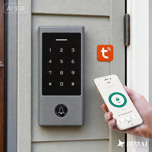 ANDUDU TTLOCK APP Fingerabdruck-Zugangskontrollsystem Türöffner Bluetooth Elektrisches Tor Tastatur 13,56 MHz Passwort Wasserdicht - Product Image 1
