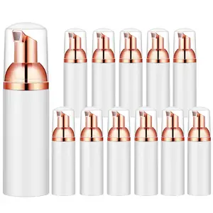 Schaum flasche 30ml 50ml 2oz 80ml 100ml PET Kosmetik seifensp ender Roségold Weiß Splitter Schaum Pump flasche