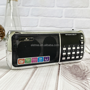 ลำโพงระบบเสียงไดอะแฟรมขนาดเล็กแบบ EL-715FM ไฟฉายแบบชาร์จไฟได้จอแสดงผล LED ดิจิตอลแบบ USB/TF เครื่องเล่น <span class=keywords><strong>MP3</strong></span>วิทยุ FM - Product Image 6