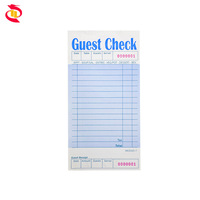 Carnet de chèques invités Bloc-notes VENTES Commande Fil à déchirure facile scra Cahier de commande de vente personnalisable 50 feuilles