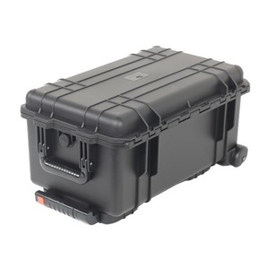 Custodia rigida con ruote a caldo con custodia rigida impermeabile custodia in plastica Safty con schiuma personalizzata