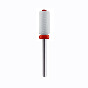6.6mm Crystal Large Barrel Coated Nail Bur Professional Manicure Salon Electric Nail Polish Tool Carbide Nail <b>Drill</b> <b>Bit</b> - Product Image 2