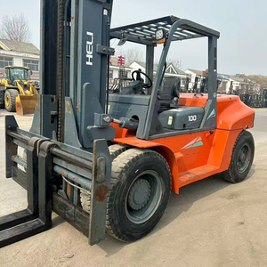 Подержанный 2023, высокое качество, 10 тонн, вилочный погрузчик, подержанные машины, Подержанный вилочный погрузчик для продажи - Product Image 1
