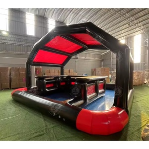 Bar flottant gonflable personnalisé en PVC, salon flottant gonflable avec sièges, capacité de 100 à 500 kg, à vendre - Product Image 4
