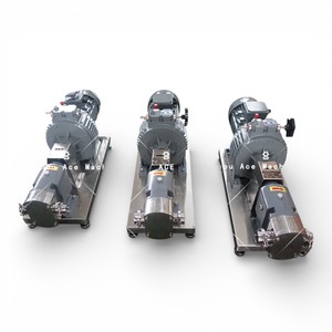 Pompe à lobes Ace 5.5HP 4KW -30 en acier inoxydable sanitaire SS304 SS316L avec joints de machine et rotors de type papillon - Product Image 3