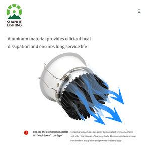 <span class=keywords><strong>Spot</strong></span> encastré intelligent réglable, éclairage <span class=keywords><strong>LED</strong></span> encastré, fabricant Loxone 7w 10w 18w, éclairage intérieur pour pièce - Product Image 2