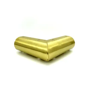 Güzellik ve dayanıklı demir kanepe bacağı Metal pirinç altın rengi mobilya ayakları