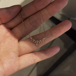 Collar de Plata de Ley S925 con Cielo Estrellado, Diamante de Corindón Rojo y Cuentas de Galaxia Irregulares con Forma de Lágrimas - Product Image 1