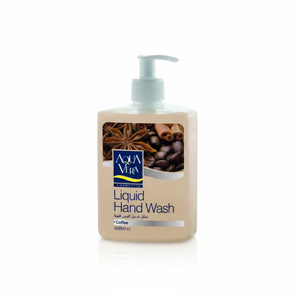 AquaVera 500 ml <b>Liquid</b> Hand Soap with Chemical Ingredients and SLS-<b>Coffee</b> Scent Basic Cleaning - Product Image 2