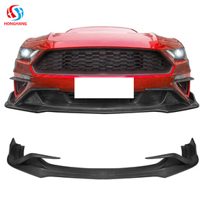 Chaoshenghang - Venta al por mayor de fábrica: Labio de parachoques delantero para <span class=keywords><strong>Ford</strong></span> <span class=keywords><strong>Mustang</strong></span> 2018-2019, estilo deportivo ABS, divisor delantero - Product Image 1