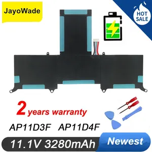 Ap11d3f ap11d4f Pin máy tính xách tay cho <span class=keywords><strong>Acer</strong></span> <span class=keywords><strong>Aspire</strong></span> <span class=keywords><strong>S3</strong></span> <span class=keywords><strong>S3</strong></span>-951 <span class=keywords><strong>S3</strong></span>-391 ms2346 3icp5/65/88 3icp5/67/90 11.1V 3280mAh ap11d3f - Product Image 2