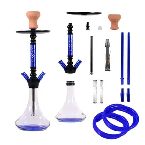 Trung bình 2 ống hợp kim Shisha hookah điện Shisha