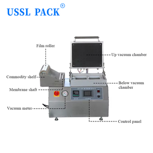 Machine de mise sous vide de table SR580-360 pour barquettes de viande marinée et cuite, idéale pour les charcuteries et la conservation des aliments frais - Product Image 5