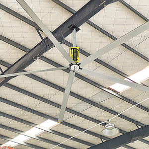 Ventilateur de plafond HVLS géant de <span class=keywords><strong>1</strong></span>,5 kW et 24 pieds, fournisseur d'usine JULAI en Chine - Product Image 6